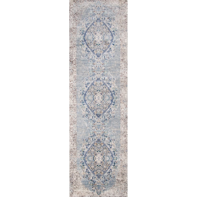 Momeni Amelia Polyester Blend Traditional Medallion Area Rug