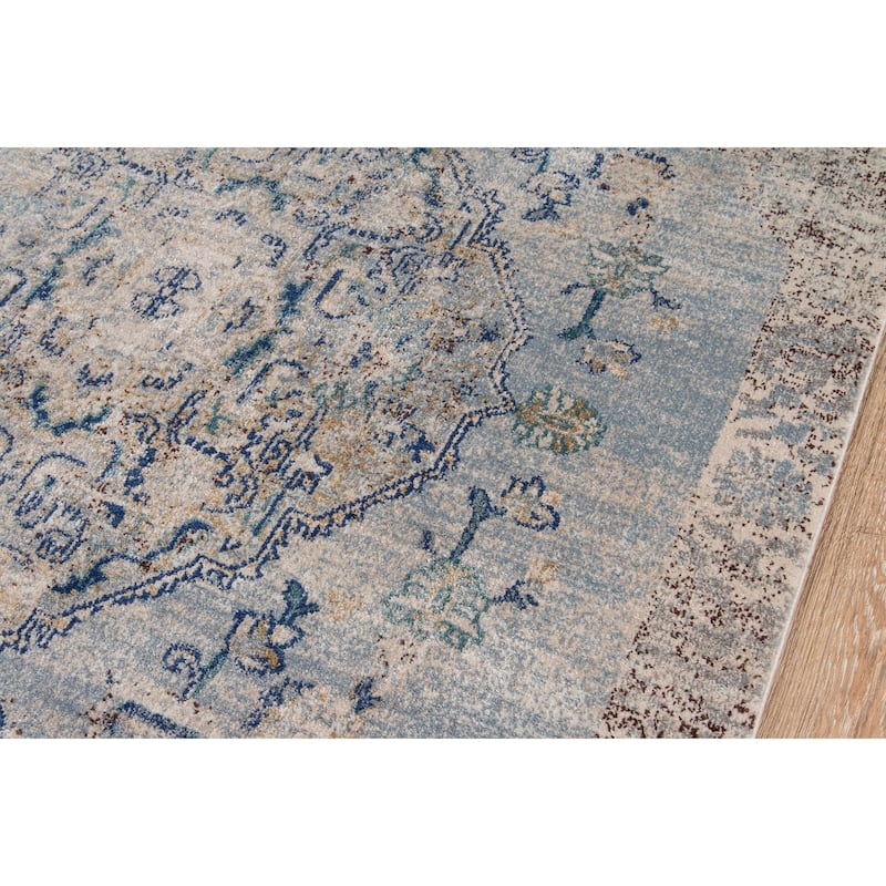 Momeni Amelia Polyester Blend Traditional Medallion Area Rug