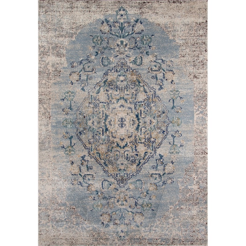 Momeni Amelia Polyester Blend Traditional Medallion Area Rug