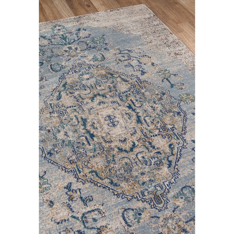 Momeni Amelia Polyester Blend Traditional Medallion Area Rug