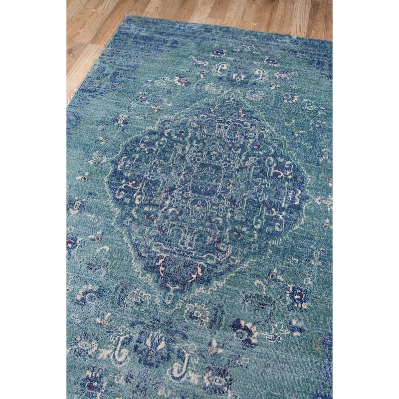 Momeni Amelia Polyester Blend Traditional Medallion Area Rug