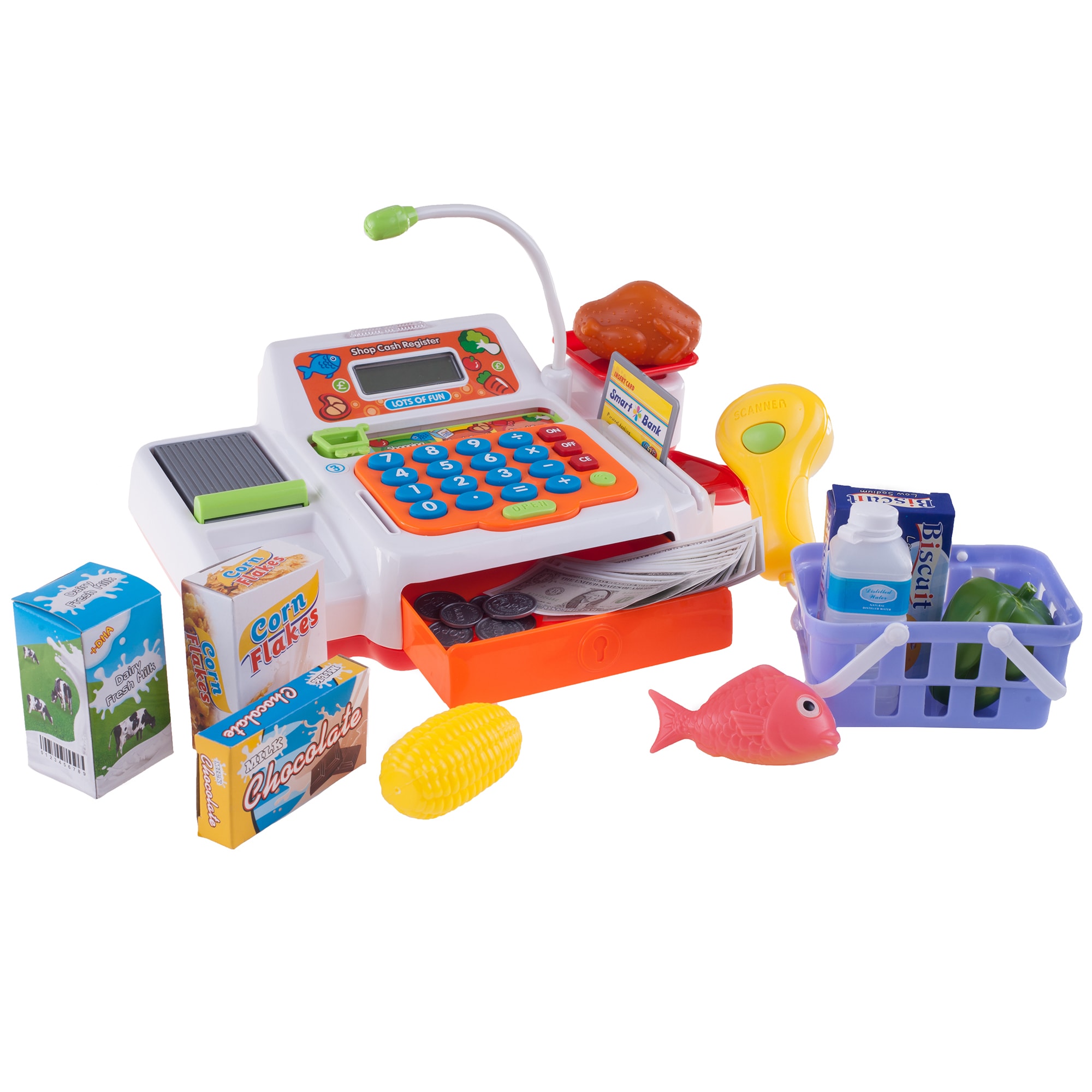 electronic cash register and scanner