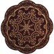 preview thumbnail 16 of 29, Nourison Versailles Palace Hand-tufted Area Rug Red - 8' Round - Round