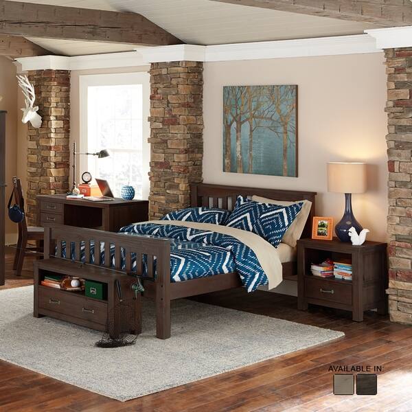 slide 1 of 2, NE Kids Highlands Collection Espresso Full Harper Bed Expresso - Full