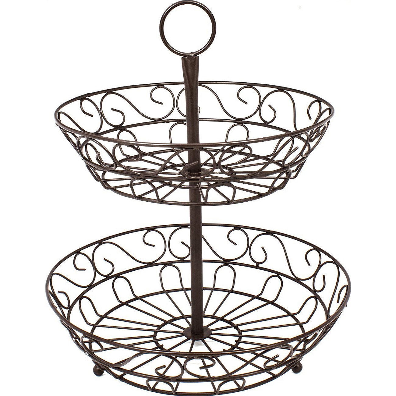 2 Tiered Fruit Basket Bronze Modern Design Les Oranges G 2 Tiered Fruit Basket Bronze Modern Design Les Oranges G Bananas Counter