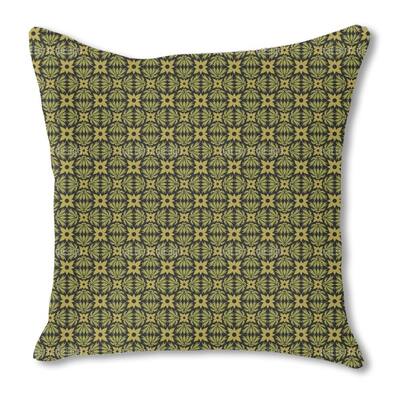 Cabin Burlap Pillow Single Sided