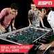 ESPN Multicolored Wooden 56-inch Foosball Table - Thumbnail 1