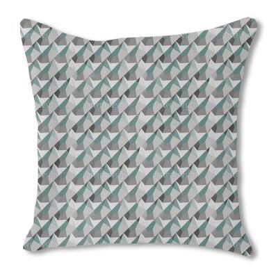 Growler Burlap Pillow Double Sided