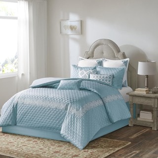 Bombay Emerson Blue Comforter Set - Overstock - 12665759