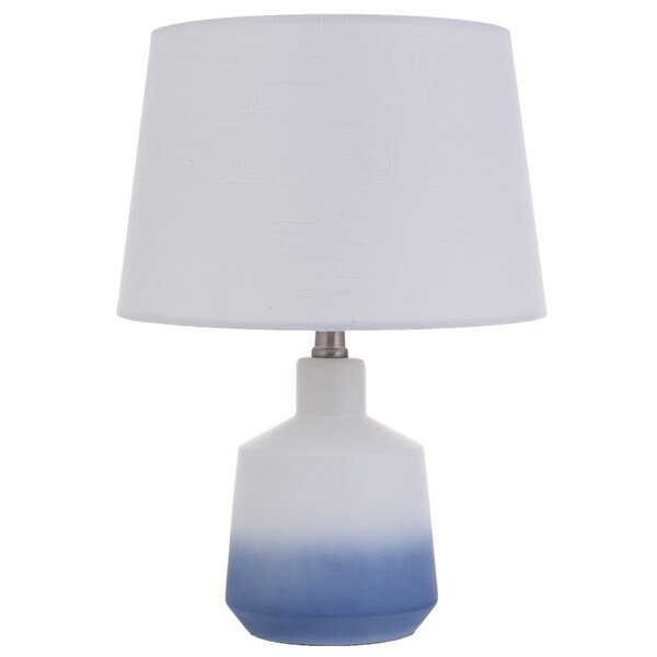 blue ombre table lamp