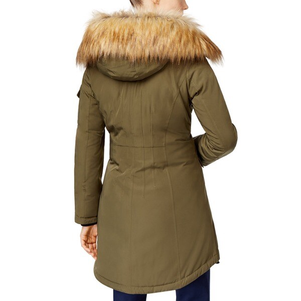 michael kors feather down coat