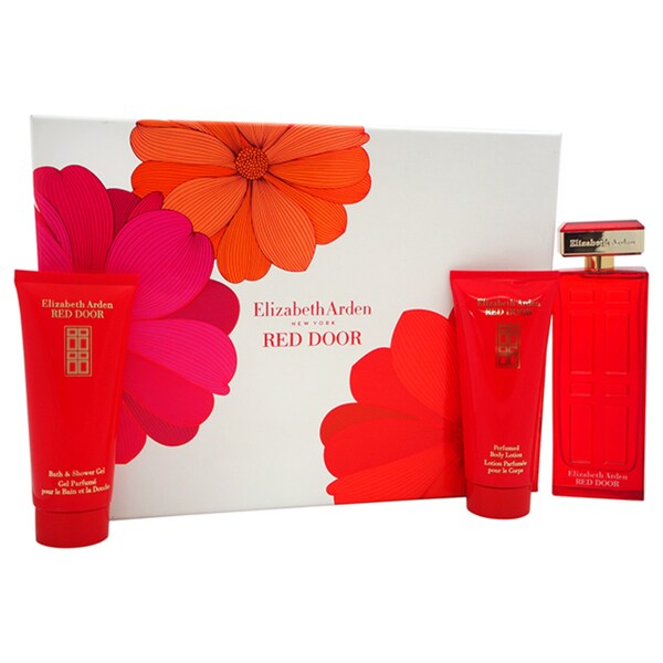 elizabeth arden red door 3 piece set