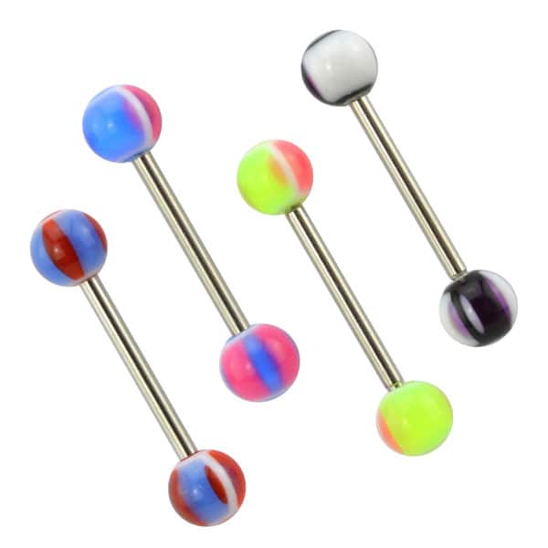 Shop Supreme Jewelry Acrylic Multicolored Multi Design Tongue