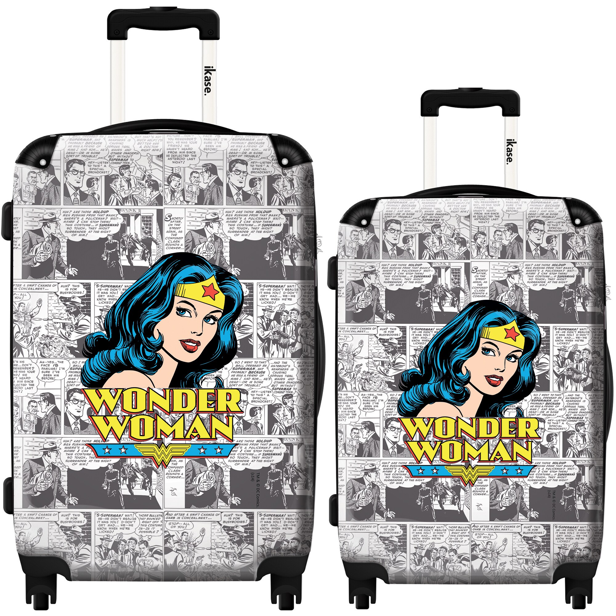 wonder woman luggage set