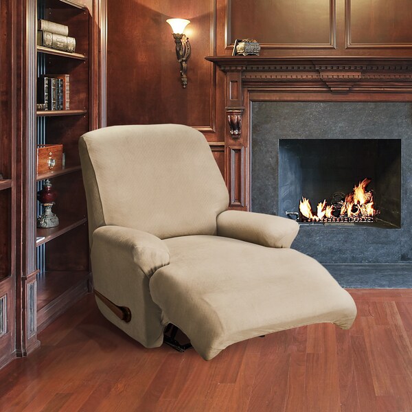 Estelle 4piece Stretch Recliner Slipcover Free Shipping Today