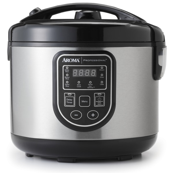 Shop Aroma ARC-988SB Professional 16-cup Digital Rice Cooker ...