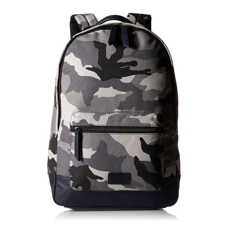 fossil canvas backpack