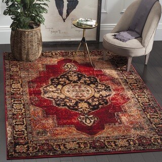 Shop Safavieh Mahal Traditional Grandeur Red Natural Rug