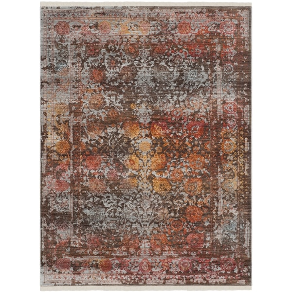 Safavieh Vintage Persian Brown/ Multi Distressed Rug (3' x 5')