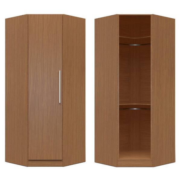 Shop Manhattan Comfort Chelsea Brown Wood 36 22 Inch Wide 1 Door