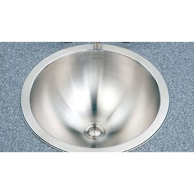 Houzer Club Houzer Opus Lavatory 18-gauge 6.25-inch Deep Stainless Steel Conical Bowl Single Sink CRT-1620-1