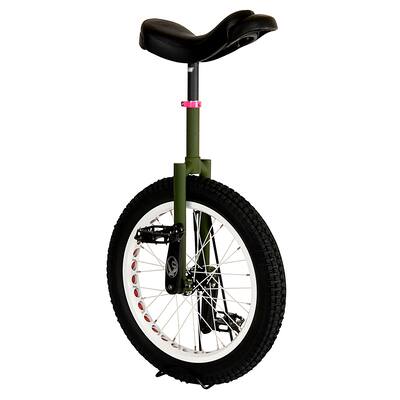 Koxx XForm 2.0 Matte Green 20-inch Pink Trials Unicycle