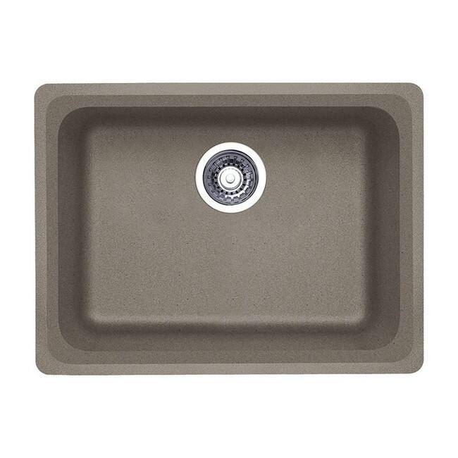 Blanco Vision Truffle-finished Granite Medium Undermount Single Basin