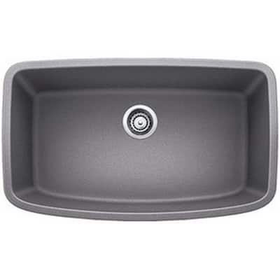 Blanco Valea Metallic Grey 1.0 Super Single-bowl Undermount Sink
