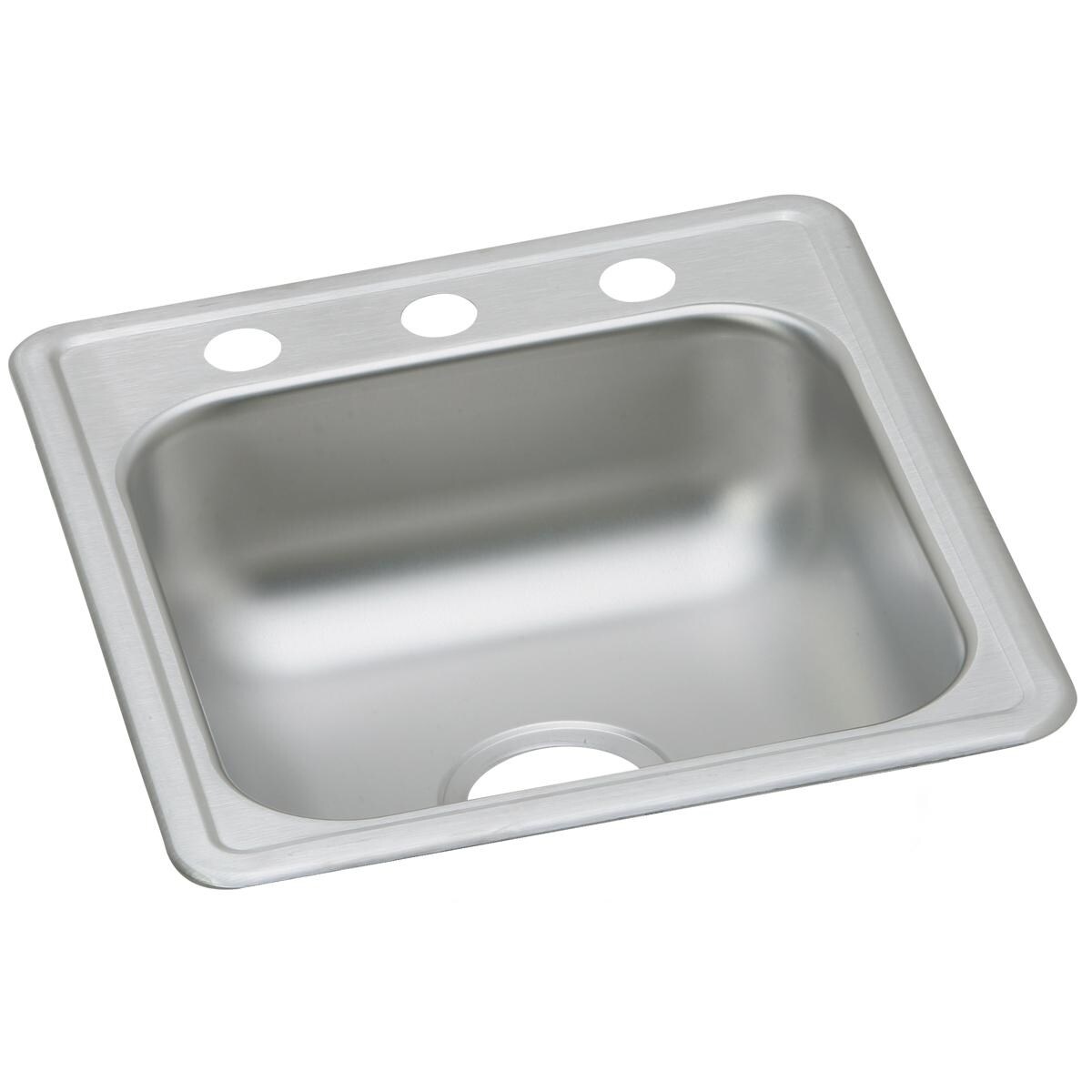 Shop Elkay Dayton Stainless Steel 17 X 19 X 6 1 8 Single Bowl