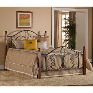 Milwaukee Wood Post Bed with Rails