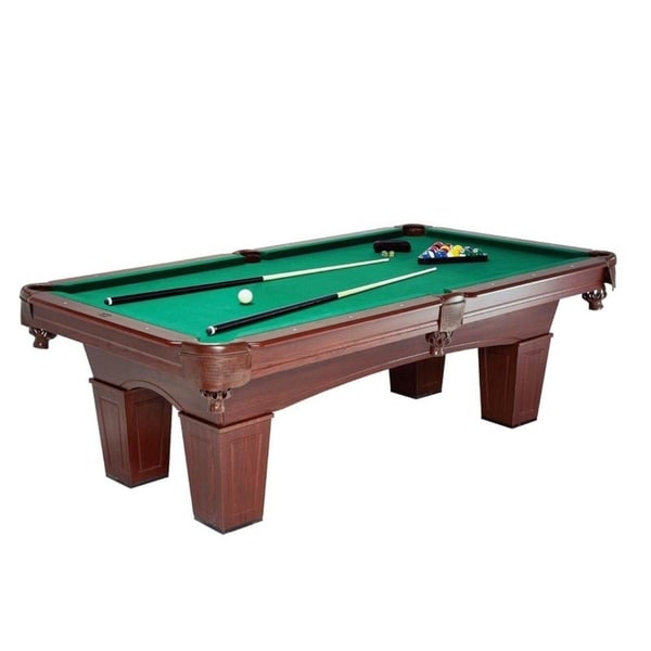Shop Md Sports 96 Inch Billiard Table Free Shipping Today