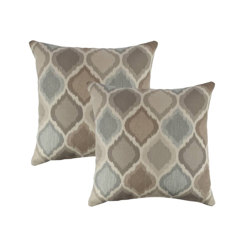 Austin Horn Classics Sunbrella Empire Dove 18-inch Outdoor Pillow (set of 2)