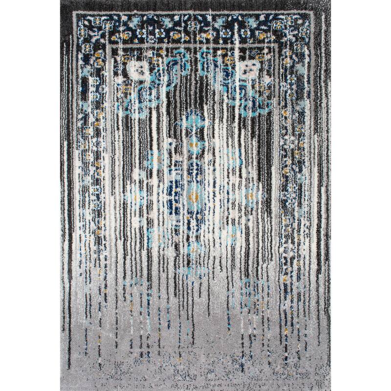 Nuloom Brown Vintage Inspired Vibrant Soft Shag Rug