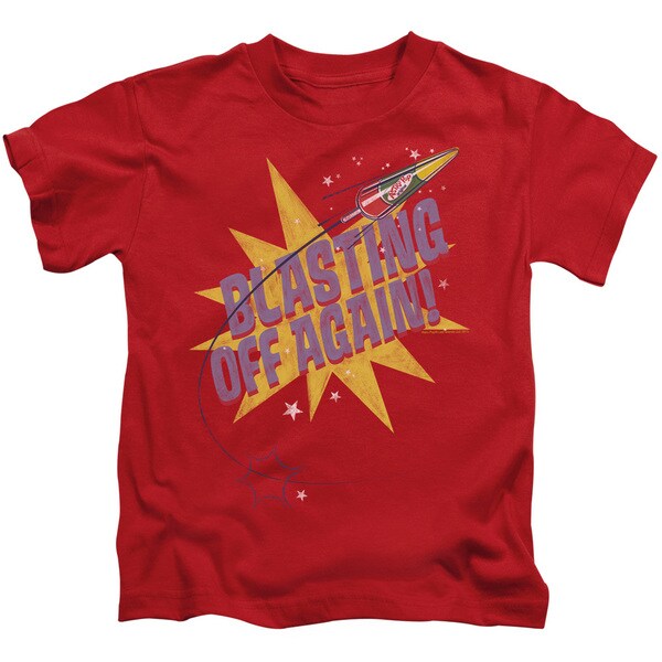 Download Shop Astro Pop/Blast Off Short Sleeve Juvenile Graphic T-Shirt in Red - Overstock - 12682740