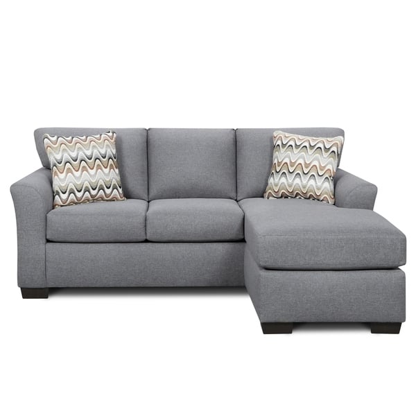 Sofa Trendz Charlie Reversible SofaChaise - Overstock - 12682839