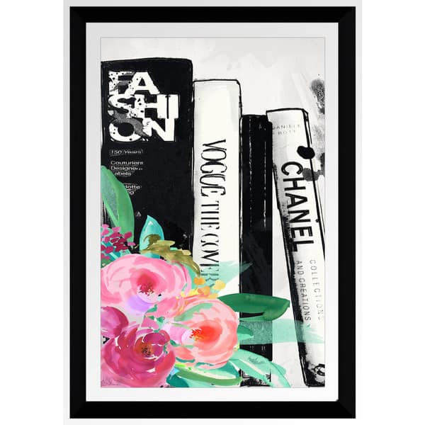 BY Jodi "Stacked" Framed Plexiglass Wall Art Overstock 12683379