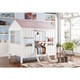 preview thumbnail 2 of 13, Weathered White and Washed Gray Full Bed