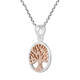 preview thumbnail 8 of 16, Handmade Spirituality Tree of Life Gold Over Sterling Silver Necklace (Thailand)