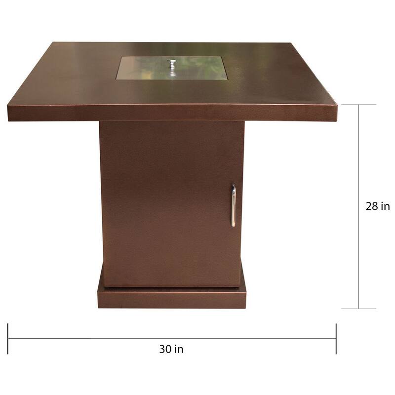 Hiland Conventional Propane Fire Pit