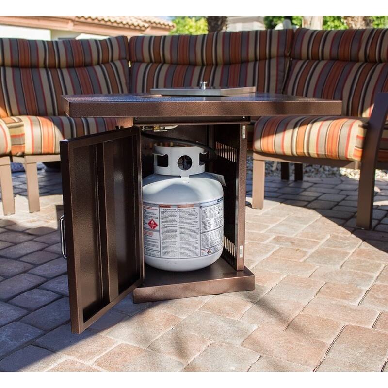 Hiland Conventional Propane Fire Pit