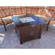 Hiland Brown Hammered Bronze Fire Pit - On Sale - Bed Bath & Beyond ...