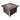 Hiland Antique Bronze Stainless Steel/Glass Propane Fire Pit