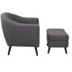 preview thumbnail 10 of 30, Carson Carrington Lieksa Mid-century Modern Chair with Ottoman