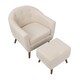 preview thumbnail 2 of 30, Carson Carrington Lieksa Mid-century Modern Chair with Ottoman