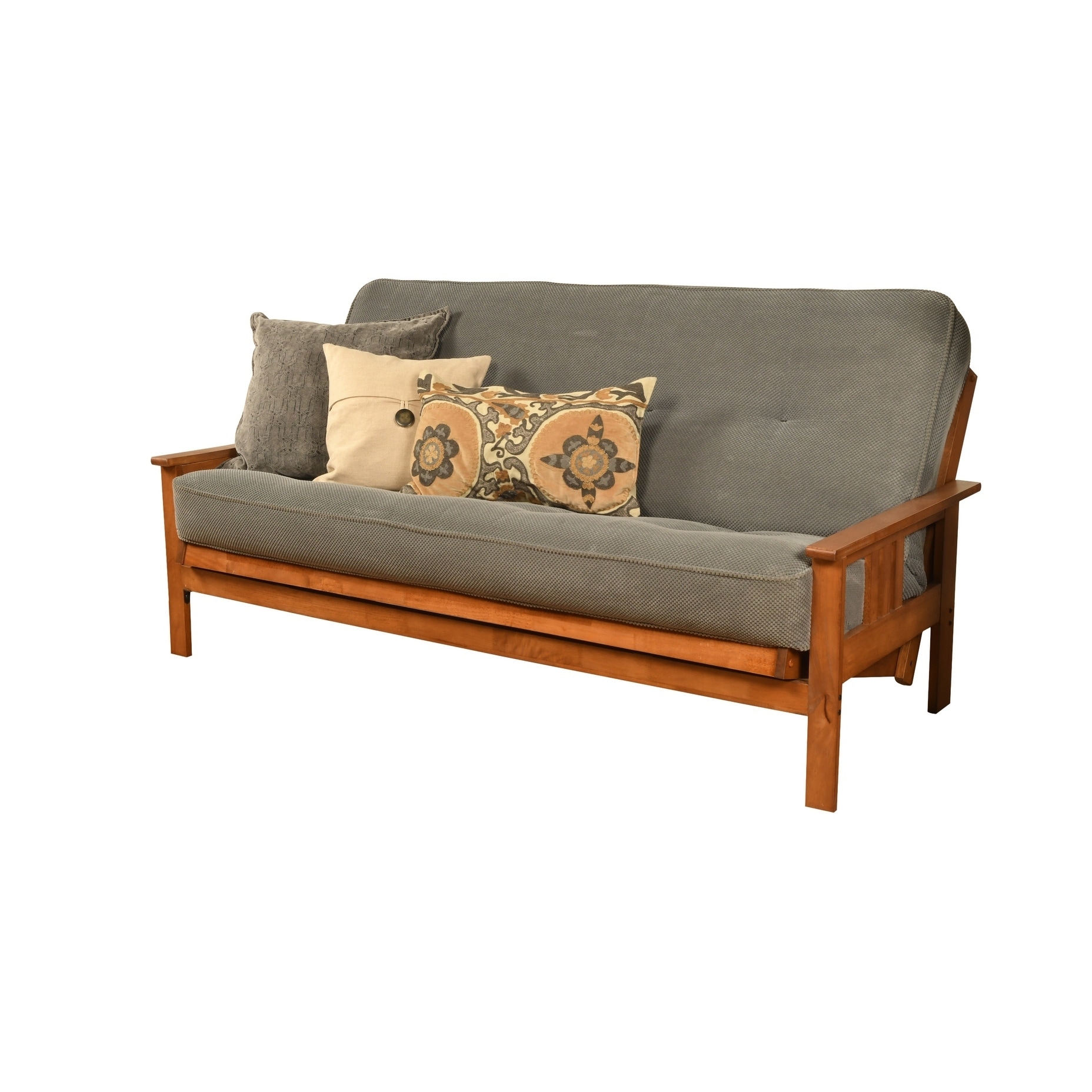 Porch & Den Kern Futon Set with Frame and Mattress | eBay