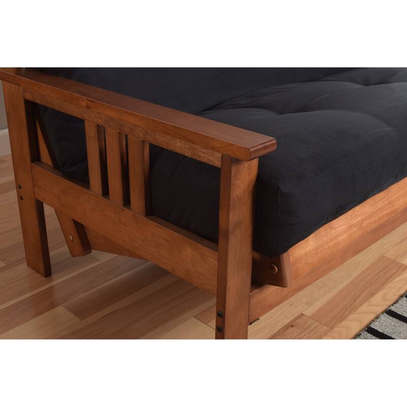 Porch & Den Kern Futon Set with Frame and Mattress
