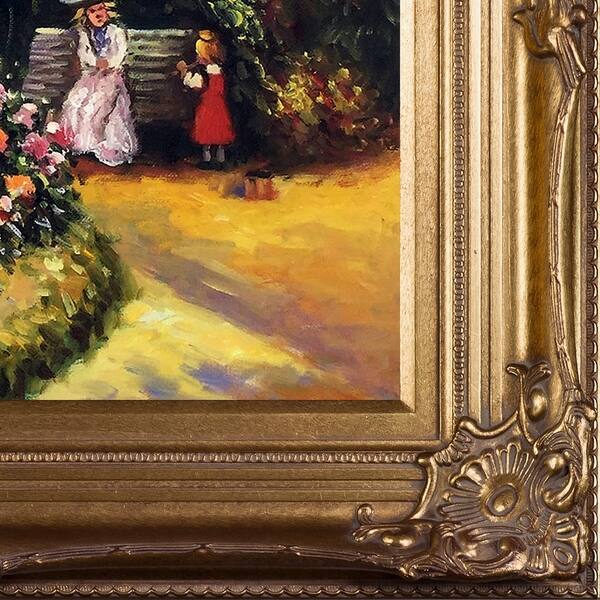 Shop Camille Pissarro Garden At Pontoise Hand Painted Oil