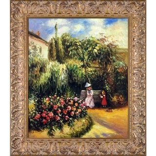 La Pastiche Camille Pissarro 'Garden at Pontoise' Hand Painted Oil ...