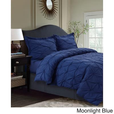 Blue Pintuck Duvet Covers Sets Find Great Bedding Deals