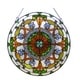 preview thumbnail 1 of 0, Chloe Tiffany Style Floral Design Window Panel